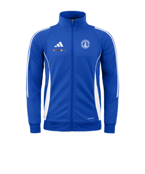 adidas Tiro 24 Trainingsjacke Blau Weiss