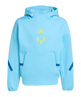adidas Messi ZNE Hoody Kids Blau - blau