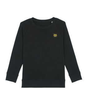 Merch Mini Scouter Sweatshirt Kids Black | #justlogo4c
