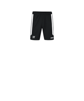 JAKO Power Short Kids Schwarz Weiss F802