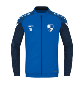 JAKO Performance Polyesterjacke Blau F403