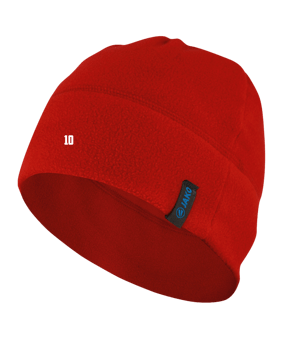 JAKO Fleecemütze Rot F01