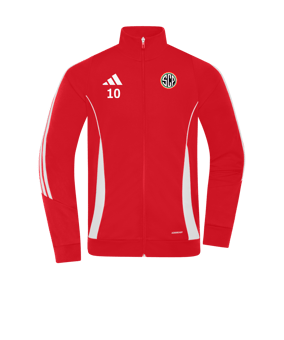adidas Tiro 24 Trainingsjacke Rot Weiss