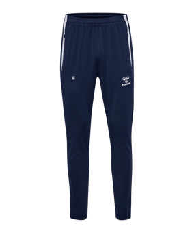 Hummel Pantalon d'entraînement Bleu C7026