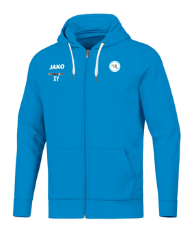 JAKO Base Kapuzenjacke Blau F89