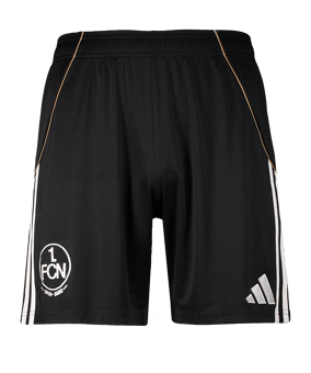 adidas 1.FC Nürnberg Short 3rd 2025/2026 Kids Schwarz - schwarz