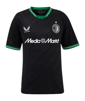 Castore Feyenoord Rotterdam Trikot Away 2024/2025 Kids Schwarz F010 - schwarz