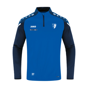 JAKO Performance Ziptop Blau Blau F403
