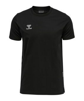 Hummel Move Grid T-Shirt Schwarz F2001 - schwarz
