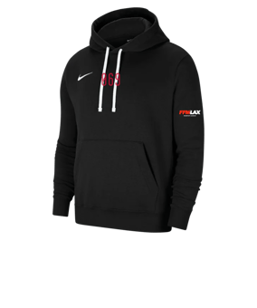 Nike Park 20 Fleece Hoody Schwarz Weiss F010