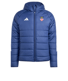 Veste d'hiver adidas Tiro 24 bleu blanc 