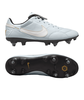 Nike Premier III SG-Pro AC Grau Weiss Schwarz F011 - grau