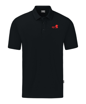 JAKO Organic Stretch Polo Shirt Schwarz F800