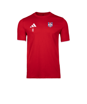 adidas Entrada 26 T-Shirt Rot