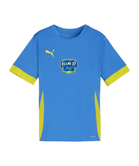PUMA teamGOAL Matchday Trikot Kids Blau Gelb F16