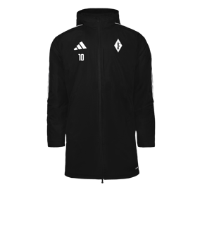 adidas Tiro 26 Parka Jacke Schwarz