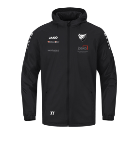 JAKO Team 2.0 Allwetterjacke Schwarz F800
