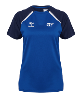 Hummel Maillot Femmes Bleu C8607 