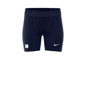 Short Nike Pro Strike femmes bleu blanc F410 