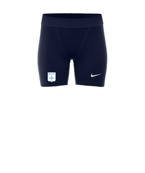 Short Nike Pro Strike femmes bleu blanc F410 
