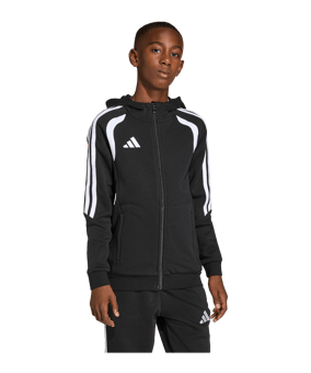 adidas Tiro 26 League Kapuzenjacke Kids Schwarz - schwarz