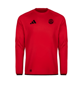 adidas Tiro Travel Sweatshirt Rot