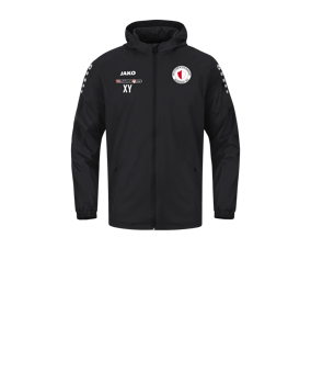 JAKO Team 2.0 Allwetterjacke Kids Schwarz F800
