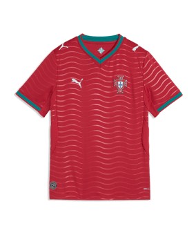 PUMA FPF Portugal Replica Trikot Home WM 2026 Kids Rot F01 - rot