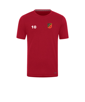 JAKO Pro Casual T-Shirt Rot F141
