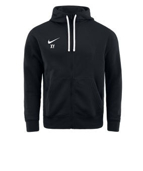 Nike Park 20 Fleece Kapuzenjacke Schwarz F010