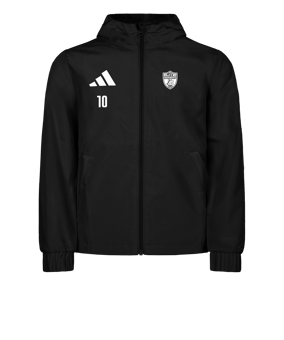adidas Entrada 26 Regenjacke Schwarz
