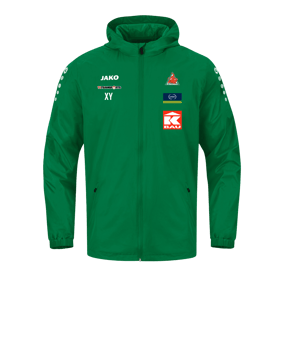 JAKO Team 2.0 Allwetterjacke Kids Grün F200