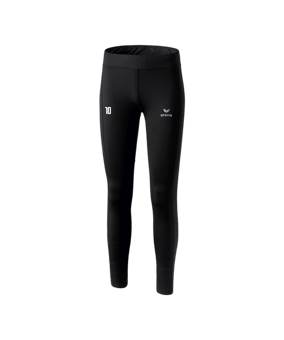 Erima Performance Laufhose Lang Damen Schwarz