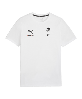 PUMA teamGOAL Casuals T-Shirt Weiss F04