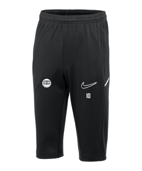 Nike Academy 25 3/4 Trainingshose Kids Schwarz F010