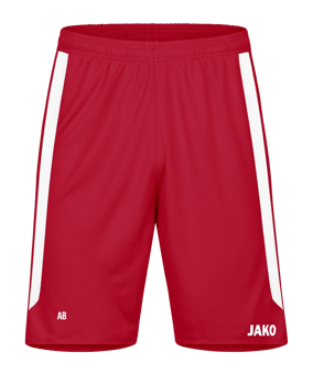 JAKO Power Short Kids Rot Weiss F105
