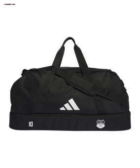 adidas Tiro League Duffel Bag Gr. L Schwarz Weiss