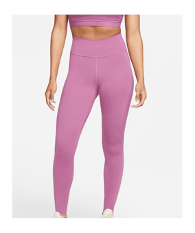 Nike Luxe Mid-Rise Leggings Running Damen Rot F507 - rot