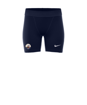 Short Nike Pro Strike femmes bleu blanc F410 