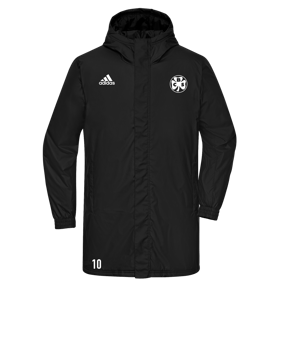 adidas Entrada 22 Stadium Jacke Schwarz