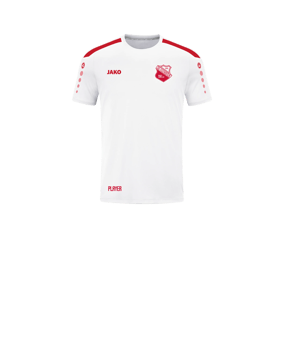 JAKO Power Trikot Kids Weiss Rot F004