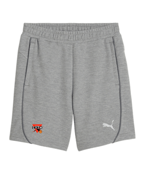 PUMA teamFINAL Casuals Shorts Kids Grau F33