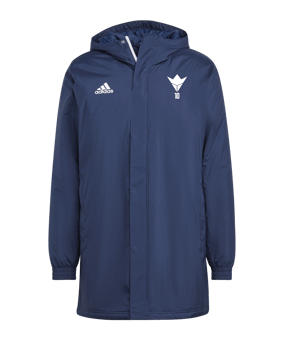Veste adidas Entrada 22 Stadium Bleue 