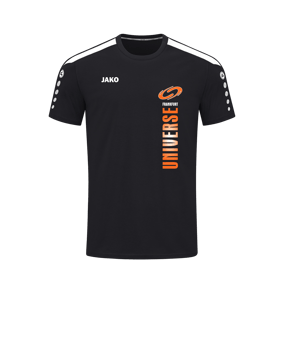 JAKO Power T-Shirt Schwarz Weiss F800