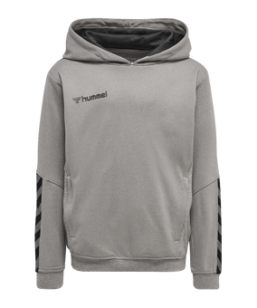 Hummel Authentic Poly Hoody Kids Grau F2006 - grau