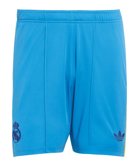 adidas Real Madrid Torwartshort 3rd 2026/2027 Blau