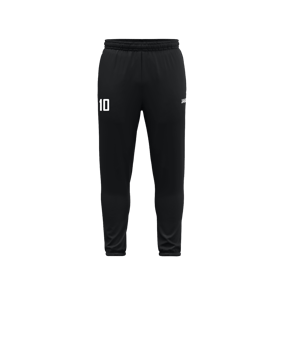 JAKO Dynamic Freizeit Hose Schwarz F800
