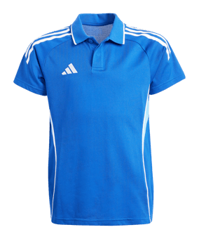 adidas Tiro 25 Competition Polo Kids Blau - blau