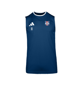 adidas Entrada 26 Sleeveless Trikot Dunkelblau