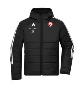 adidas Tiro 24 Winterjacke Schwarz Weiss